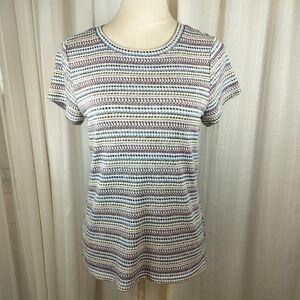 2/$30‎ NWT Bobeau Multicolored Striped Summer Womens Top Size S Nordstom Rack